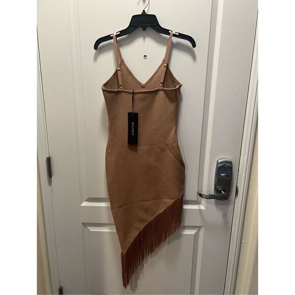 ELLIATT X REVOLVE Claire Dress in Nude size XS NWT$255 - Picture 6 of 7